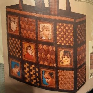 1970s vintage deadstock Bucilla needlepoint kit